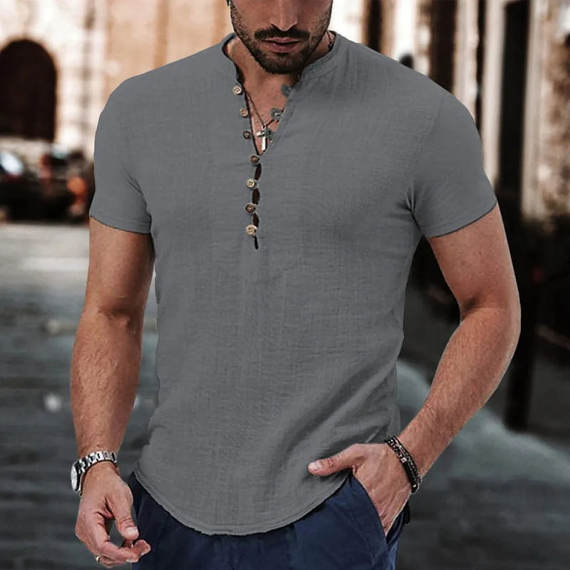 camisa ballian  + decote em V